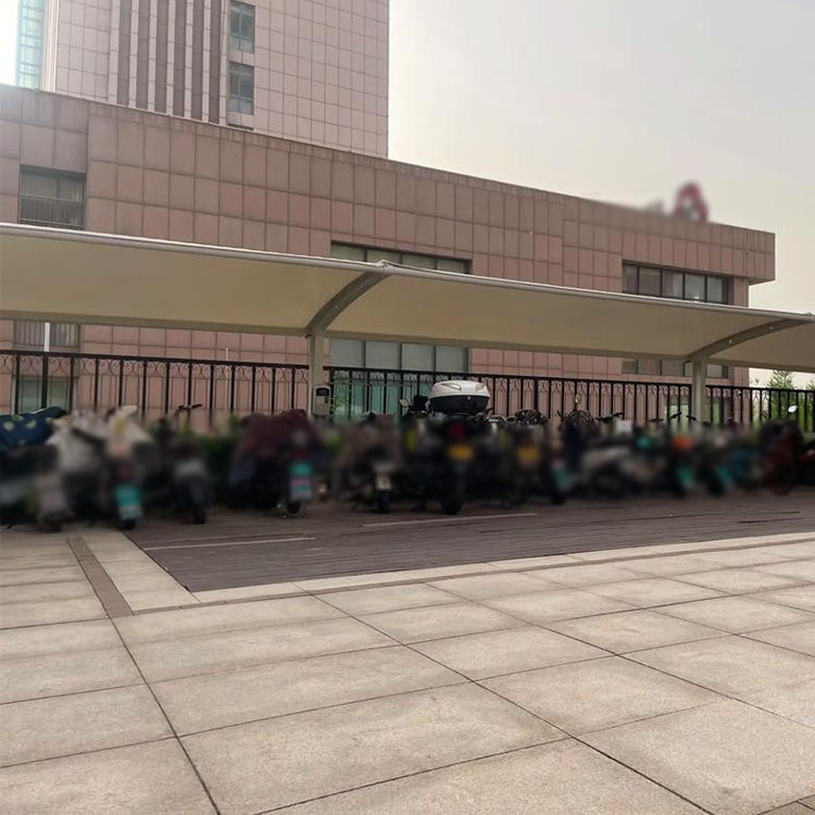 建宁县膜结构电动车棚